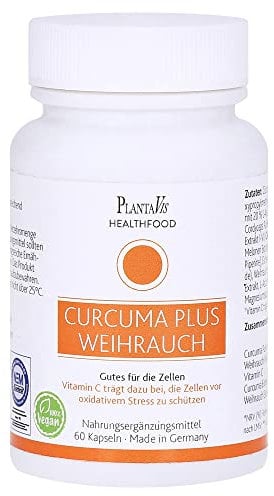 PlantaVis Curcuma Plus Weihrauch Kapseln