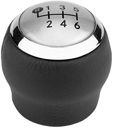 Akozon Avensis Schaltknauf, Citroen Ds4 Gear Knob 6 Speed, Auto Schaltknauf, Schaltknauf Schaltköpfe, 6 Gang Auto Schaltknauf Schaltkopf Stick Kopf Auto 6 Gang Schalthebel