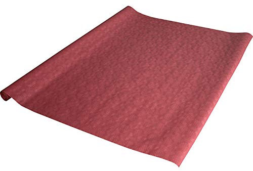PAPSTAR NEU Tischtuch Damast 8x1m, Bordeaux, Papier-Tischdecke