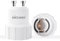 DiCUNO GU10 auf E14 Lampensockel Adapter, Konverter von GU10 bis E14 für LED Lampe, Glühnbirne, Halogen, CFL-Lampe, max. 60W, 250V, hitzebeständig bis 125°C, 2er Pack