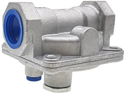 XYWZV Erdgasdruckregler mit 3/4 Zoll FNPT-Gewinde, 1/2 PSIG Einlassdruck und 10,2 cm - 25,4 cm WC-Auslass für Grill, Ofenbereich Rohrleitungen