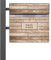 banjado® Standbriefkasten Anthrazit mit Namensschild Blasse Holzlatten & Zeitungsfach/Briefkasten mit Standfuß in Anthrazit/Postkasten A4 Einwurf inkl. Montagematerial & 2 Schlüsseln