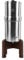 AquaEasy Système de filtre à eau par gravité en acier inoxydable (2,25 gallons) avec 2 filtres à charbon actif, robinet et support en acier inoxydable | Système de filtration d'eau de comptoir (Matte)