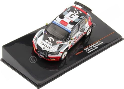 SKODA FABIA RALLY 2 EVO N.3 RALLY POLEN 2022MARCZYK/GOSPORARCZYK 1:43