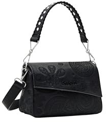 Desigual Women's BOLS_Dejavu Phuket Mini Accessories PU Hand Bag, Black
