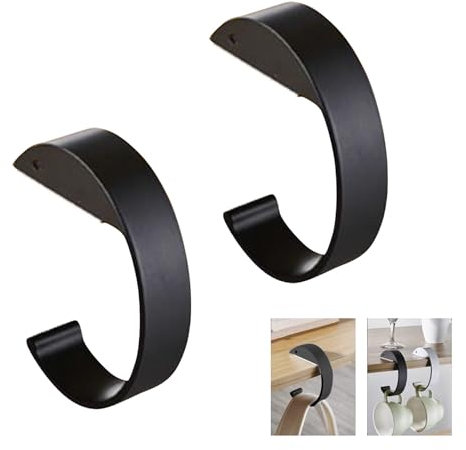 CSENASON Bag Hooks for Tables - Portable Aluminium Handbag Holder 2Pcs