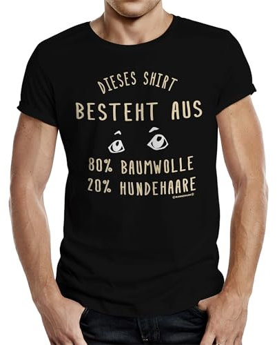 T-Shirt für Hundemenschen: Dieses Shirt besteht zu 20 Prozent aus Hundehaaren