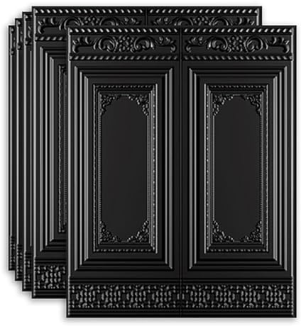 HAILM 10 Stück Wandpaneele Küche 3D Tapete Selbstklebend Wandverkleidung Aussen Paneele Wand Selbstklebend Wasserdichter Moderner Stil Aus PE-Schaum Für Wohnzimmer Schlafzimmer Wandpanele,C