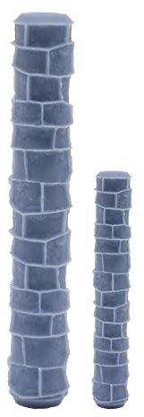 Lot de 2 rouleaux texturés en pierre en argile polymère pour pétrir la texture de la main et du sceau en bois pour bricolage création artisanale projets personnalisés