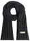 CESHMD Schal Herren Damen Winter, Unisex Winterschal, Strickschal Warm Strickschal, Schwarzer Schal für Herren Damen Mädchen Junge Geschenk