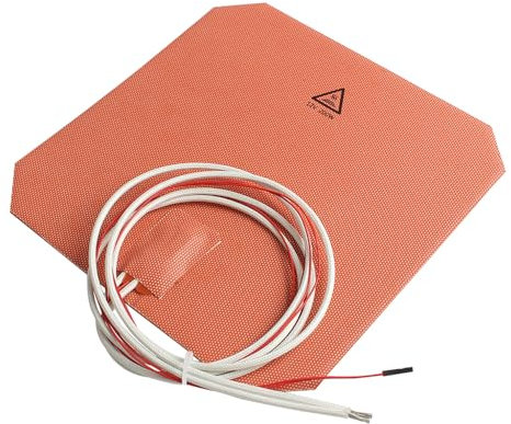3D -Drucker Silikonheizungskissen 12V 200W Heizmatte 220x220mm Thermistor kompatibel mit AnyCubic Mega 3D -Drucker