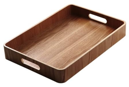 Mobestech un bancale di legno vassoi moderno piatto di frutta piatto da dessert snack