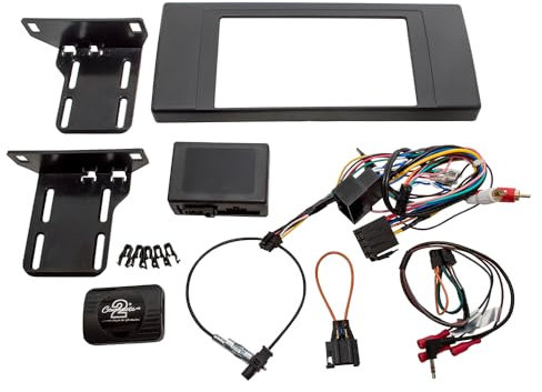 OEM Head Unit Double Din Radio Install Kit Fits Range Rover MK3 L322 DA2616