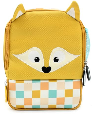 Les DEGLINGOS - Sac A Dos Enfant Isotherme 2 Compartiments - Pique-Nique et goûter - Voyage - Isolant PEVA - 26cm