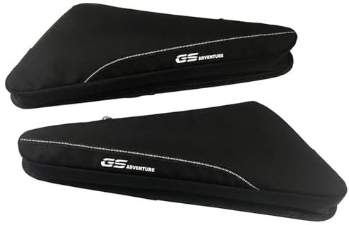 TXDBD Motorrad-Rahmen-Sturzbügeltaschen Für R 1250 GS Adventure R1250GS R1200GS Stoßstangenrahmen-Werkzeugbox Mit Dreieckigem Rahmen Satteltasche Seitentasche(SCHWARZ 2)