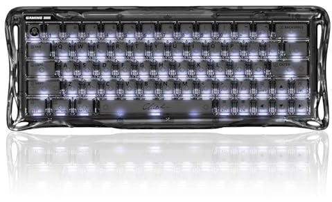 GravaStar Mercury V60 Tastiera Gaming Magnetica 60% | Hall Effect Premium da eSport con Rapid Trigger 0,005 mm, 8000Hz, Latenza 0,125 ms, Telaio in Alluminio CNC, Driver Web e RGB