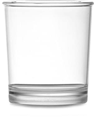 BBP CM595 Polycarbonate Elite Rocks Glass, 8 oz. (Pack of 36) | Model CM595 offers shatterproof clarity and commercial durability for busy bars, nightclubs and outdoor catering.