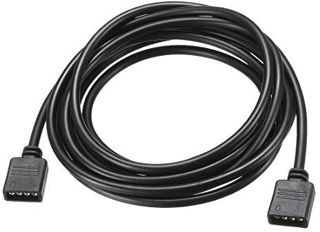 uxcell RGB Splitter Cable Female to Female 4 Pin Extension Connector Cord Wire for 5050 3528 LED Light Strips 3.0M Length