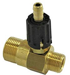 P.A Italy Pressure Washer P.A Chemical Injector Brass Low Pressure Soap Venture M22M x 3/8 M B.S.P