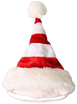 Weihnachtsmütze für Hunde Niedlicher Weihnachts-Hut für Haustiere Dekorative Kopfbedeckung für Festliche Anlässe S Bequem Verformung für Fotoshootings und Tägliches Tragen