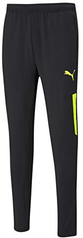 PUMA Herren, teamLIGA Training Pants Pro Jogginghose, Black-Yellow Alert, M