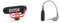 RØDE VideoMic GO Lightweight on-Camera Shotgun Microphone + SC4 TRS to TRRS Adaptor (3.5mm - Smartphone, Laptop Compatible) for Filmmaking, Content Creation and Location Recording
