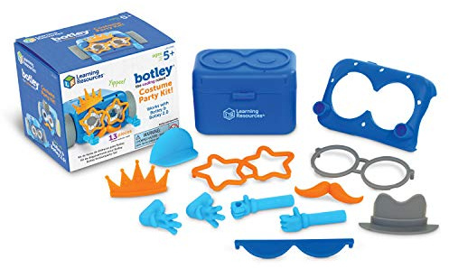 Learning Resources Kostümparty-Set für Botley, den programmierbaren Roboter, Ergänzungsset, Botley Nicht enthalten, ab 5 Jahren