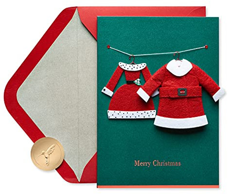 Papyrus Romantische Weihnachtskarte (eine perfekte Kombination)