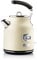 Westinghouse Retro Kettle - 1.7 Liter Electric Kettle - Fast Boil - Water Boiler For Hot Drinks - Quiet Boil & Detachable Filter - 2200W Kettle (Cream)