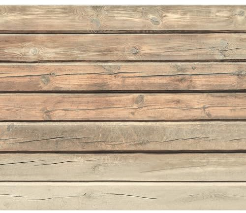 murando - Fototapete Vlies Holzoptik, 500x350 cm, Schlafzimmer, Wohnzimmer