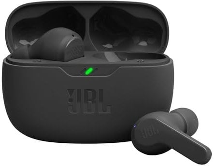 JBL Wave Beam - In-Ear-Kopfhörer - Kabellos - True Wireless Stereo (TWS) - Bluetooth 5.2 - Inklusive Ladecase - Schwarz