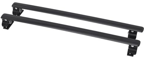 QRANSEUYXY Dachträger Universal 130cm Geschlossene Reling 75kg für ohne Längsschienengepäckträger auf dem Dach