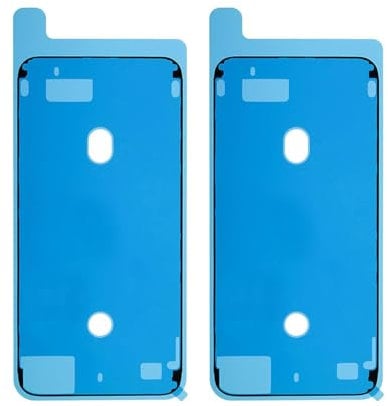 Tera Trade 2 x Frame Display Adhesive Pad Adhesive Glue Black Water Seal Adhesive Frame for iPhone 8 Plus