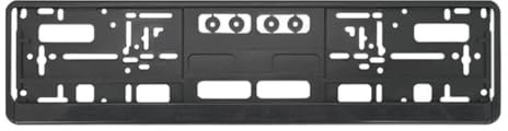 SONGLULU Car Registration Plate Holder for Audi TT 4 Seats MK2 2007-2014,License Plate Frame Car Registration Plate Bracket Vehicle Number Plate Mount Holder,A-ABS