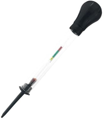 Frostschutz-Kühlmitteltester, Kühlmitteltester - Autobatterie-Flüssigkeitsdensitometer - Kfz-Batterie-Dichtemessgerät, sofortiges Frostschutzmittel-Dichtemessgerät für Autobatterien