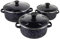 Cabilock Juego Completo De Mini Ollas Para Sopa Olla Antiadherente Olla Pequeña Para Cocinar Fácil De Limpiar Y Almacenar