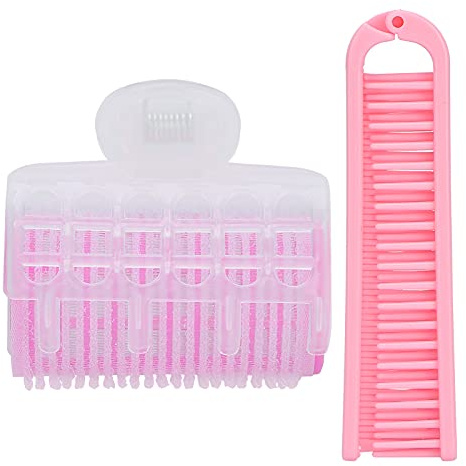 Cryfokt Lockenwickler-Clamp/Holder, Friseur-Lockenwickler-Set, Natürliches Locken-Haar-Styling-Werkzeug für Schönes Haar, ABS-Material