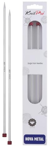 KnitPro Nova Single Pointed Needles 10 (25cm) | 4.00mm