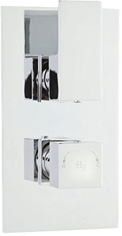 Hudson Reed ART3210 Art Thermostatic Twin Valve - Chrome