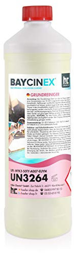 1 L Grundreiniger von Höfer Chemie für Pool und Schwimmbad - saurer Reiniger für Schmutzablagerungen im Schwimmbecken