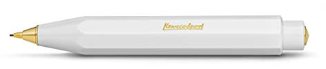 Kaweco CLASSIC SPORT Mechanical Pencil White 0.7mm HB I Lead Pencil in Classic Design I Mechanical Lead Pencil 10.5 cm I Refillable Pencil