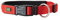 HUNTER Hundehalsung NEOPREN VARIO PLUS, Farbe: rot/schwarz, strapazierfähiges Nylon, weiche Neoprenpolsterung, stufenlos verstellbar, mit Zugentlastung, pflegeleicht, komfortabel, Größe: XS-S/1,5