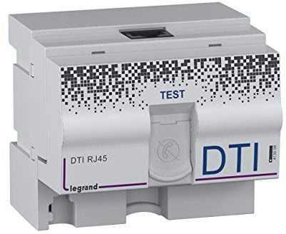 DTI modulaire RJ45 pour coffret multimédia - 4,5 modules