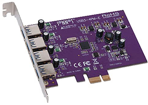 Sonnet Allegro USB 3.0 PCIe Card 4 ports Macintosh/Windows