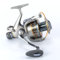 Yoshikawa Spinnrolle mit Baitfeeder, Karpfen-Angelrolle, 10+1 Kugellager, 5,5:1, korrosionsbeständige Aluminiumspule, Meeresangelrolle 3000, maximale Zugkraft 36 lb, Kohlefaser-Zugkraft