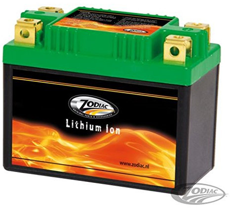 Zodiac Lithium-Batterie für Harley-Davidson Modelle VRSC V-Rod 2002-2007 YTX14BS, YTX14L-BS, YTX14L-BS, YTX14-3, YTX14-4