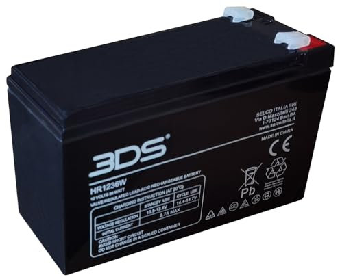 Bds Battery Agm High Rate 12v 9ah T2