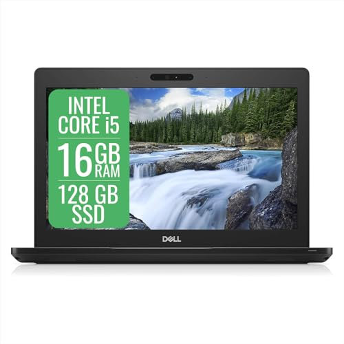 Dell Latitude Pc Portatile Notebook Intel Core i5 8th, Ram 16 Gb, SSD 128 Gb, Display da 12.5, WiFi, BT, Windows 11 Pro (Ricondizionato)