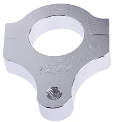 B Baosity Lenkungsdämpfer Stabilisator Halterung Montageset für Fahrrad Motorräder aus Aluminium - 32mm