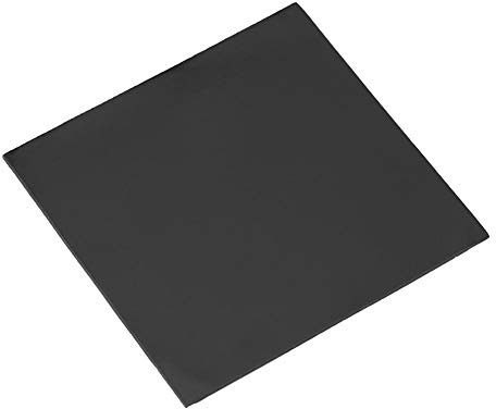 Pâte Thermique CPU 2mm, Feuille de Silicone Conductrice de Chaleur pour Dissipateur, 100x100x2mm Noir